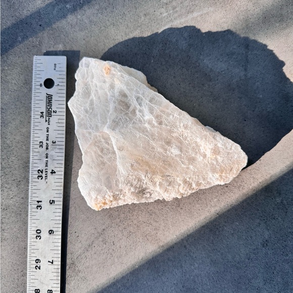 Gypsum Selenite Cleavage Crystal Chunk 1.23lbs - Picture 11 of 11